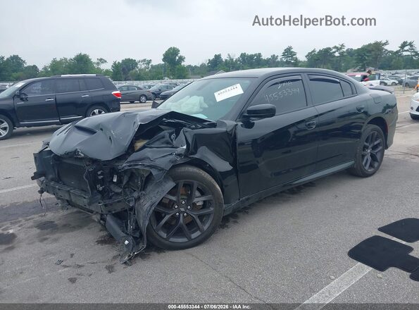 2C3CDXHG5MH637127 2021 DODGE CHARGER Black Vista tres cuartos delantera izquierda