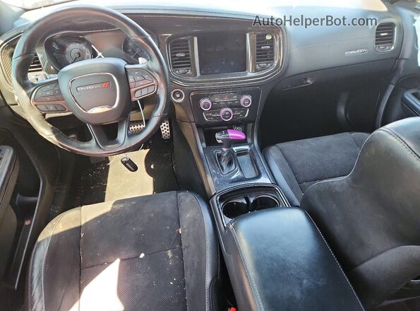 2C3CDXHG5MH645728 2021 DODGE CHARGER Purple Dashboard view