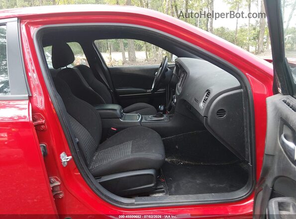 2C3CDXHG5NH204781 2022 DODGE CHARGER Red წინა სალონის ხედი