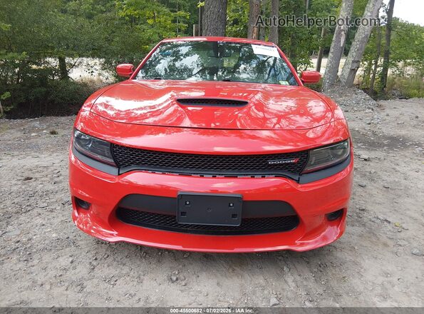 2C3CDXHG5NH204781 2022 DODGE CHARGER Red ხელსაწყოთა პანელის ხედი