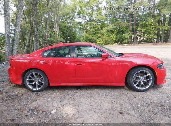 2C3CDXHG5NH204781 2022 DODGE CHARGER Red უკანა სალონის ხედი