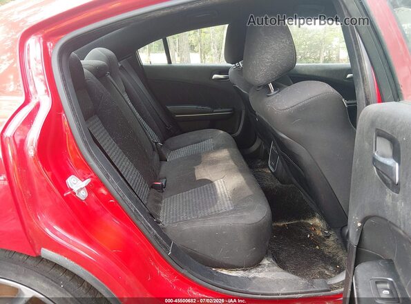 2C3CDXHG5NH204781 2022 DODGE CHARGER Red VIN კოდის სტიკერის ხედი