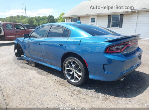 2C3CDXHG5PH594929 2023 DODGE CHARGER Blue უკანა მარცხენა