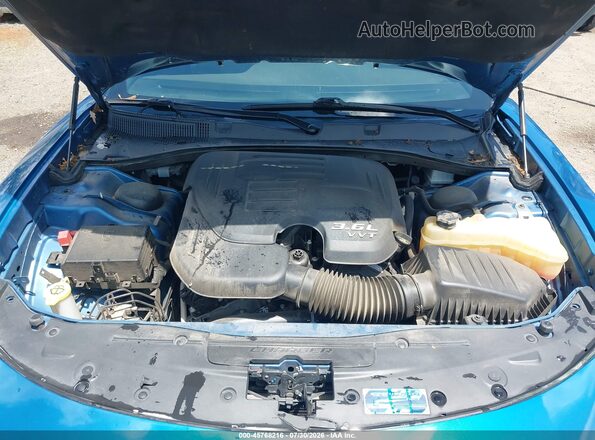 2C3CDXHG5PH594929 2023 DODGE CHARGER Blue უკანა ხედი