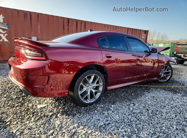 2C3CDXHG5PH635320 2023 DODGE CHARGER Burgundy უკანა მარჯვენა