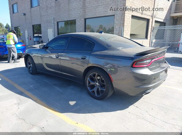 2C3CDXHG6HH536989 2017 DODGE CHARGER Gray Հետևի ձախ