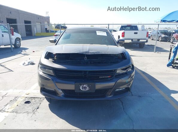 2C3CDXHG6HH536989 2017 DODGE CHARGER Gray Սարքավորումների վահանակի տեսք