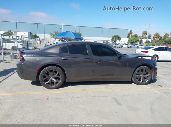 2C3CDXHG6HH536989 2017 DODGE CHARGER Gray Սալոնի հետևի տեսք