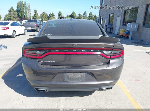 2C3CDXHG6HH536989 2017 DODGE CHARGER Gray 