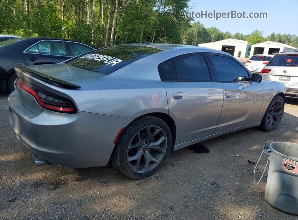 2C3CDXHG6HH641662 2017 DODGE CHARGER Silver Հետևի աջ