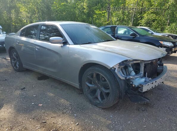 2C3CDXHG6HH641662 2017 DODGE CHARGER Silver Առջևի աջ