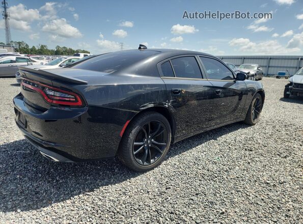 2C3CDXHG6JH312577 2018 DODGE CHARGER Black Trasero derecho