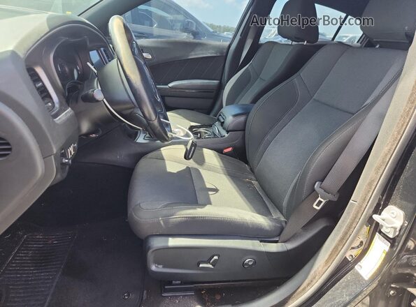 2C3CDXHG6JH312577 2018 DODGE CHARGER Black Vista interior delantera