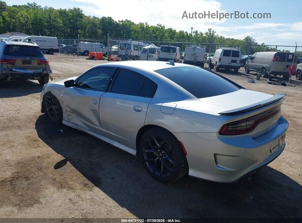 2C3CDXHG6MH669536 2021 DODGE CHARGER Silver Հետևի ձախ
