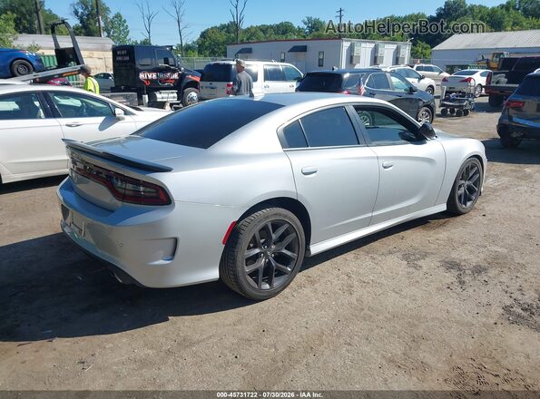 2C3CDXHG6MH669536 2021 DODGE CHARGER Silver Հետևի աջ