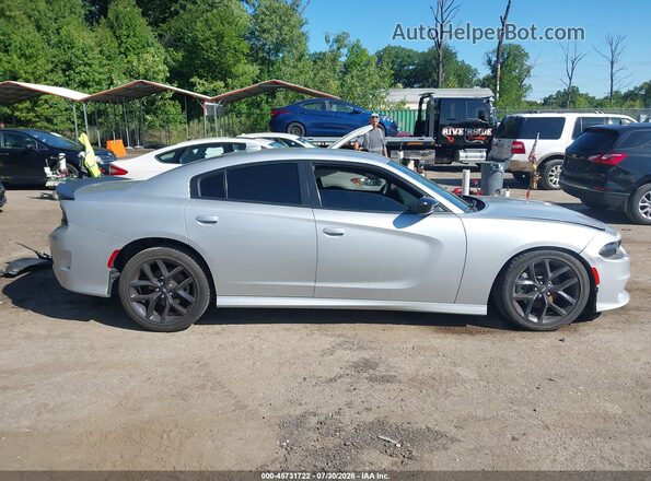 2C3CDXHG6MH669536 2021 DODGE CHARGER Silver Սալոնի հետևի տեսք