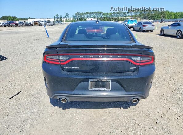 2C3CDXHG6PH530009 2023 DODGE CHARGER Black Widok z tyłu