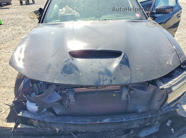 2C3CDXHG6PH530009 2023 DODGE CHARGER Black Widok wnętrza z tyłu