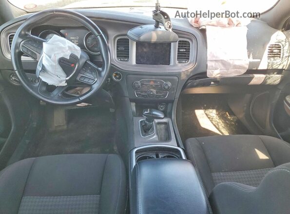 2C3CDXHG6PH530009 2023 DODGE CHARGER Black Widok deski rozdzielczej