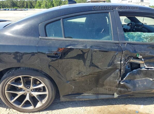 2C3CDXHG6PH530009 2023 DODGE CHARGER Black Widok tylnych siedzeń
