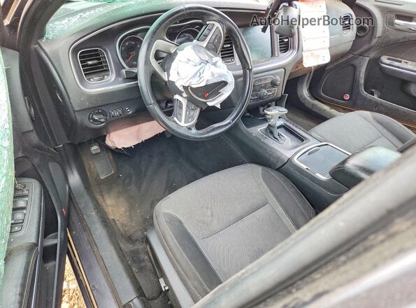 2C3CDXHG7GH140259 2016 DODGE CHARGER Gray Dashboard view