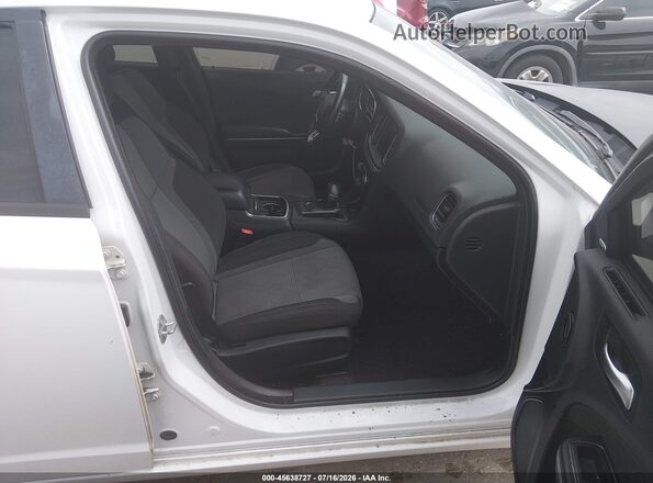 2C3CDXHG7GH285379 2016 DODGE CHARGER White Vista interior delantera