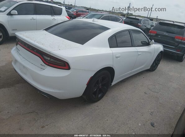 2C3CDXHG7GH285379 2016 DODGE CHARGER White Trasero derecho