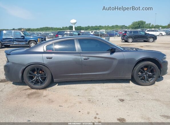 2C3CDXHG7GH292557 2016 DODGE CHARGER Gray 360 interior view