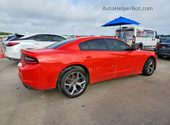 2C3CDXHG7GH306974 2016 DODGE CHARGER Orange Հետևի աջ
