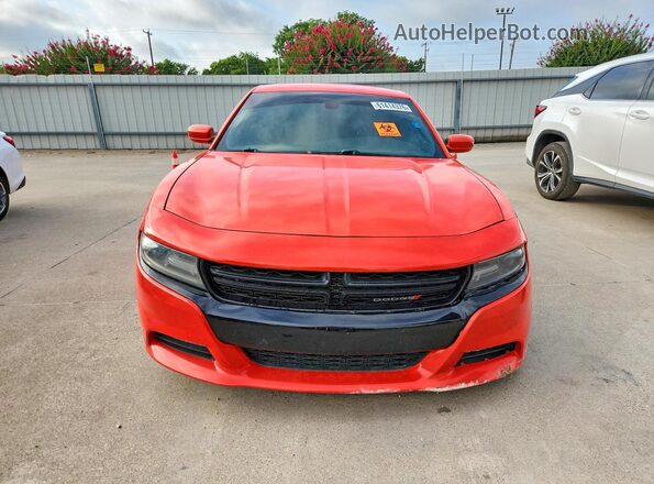 2C3CDXHG7GH306974 2016 DODGE CHARGER Orange Դիմացի տեսք