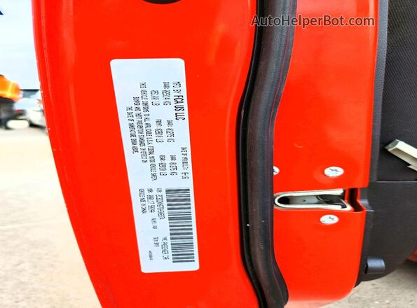 2C3CDXHG7GH306974 2016 DODGE CHARGER Orange Շարժիչի բաժամունքի տեսք