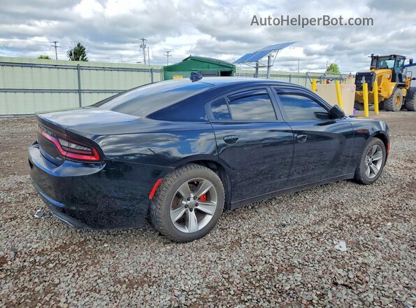 2C3CDXHG7GH346228 2016 DODGE CHARGER Black Rear right