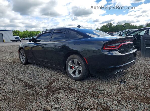 2C3CDXHG7GH346228 2016 DODGE CHARGER Black Rear left