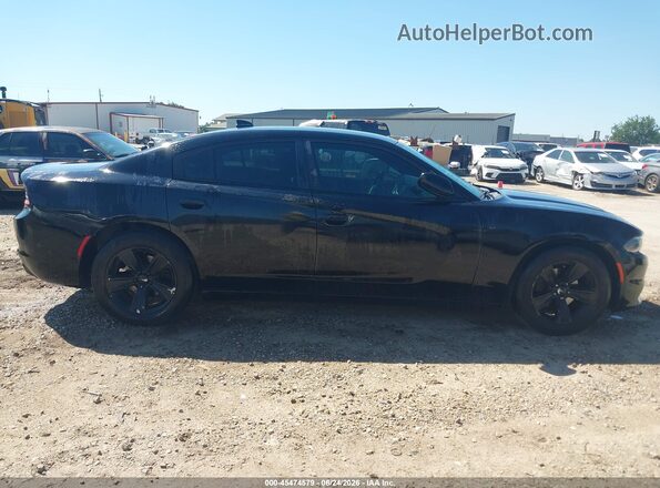 2C3CDXHG7HH559276 2017 DODGE CHARGER Black Սալոնի հետևի տեսք