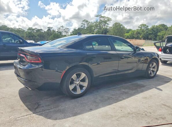 2C3CDXHG7JH114963 2018 DODGE CHARGER Black Trasero derecho
