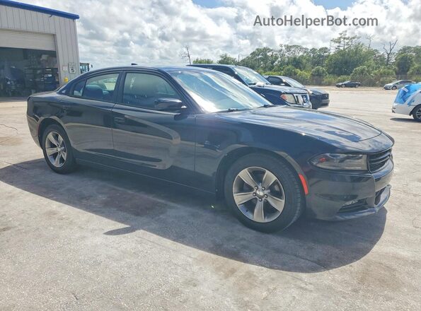 2C3CDXHG7JH114963 2018 DODGE CHARGER Black Delantero derecho