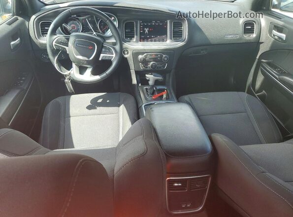 2C3CDXHG7JH114963 2018 DODGE CHARGER Black Vista del salpicadero