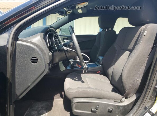 2C3CDXHG7JH114963 2018 DODGE CHARGER Black Vista interior delantera