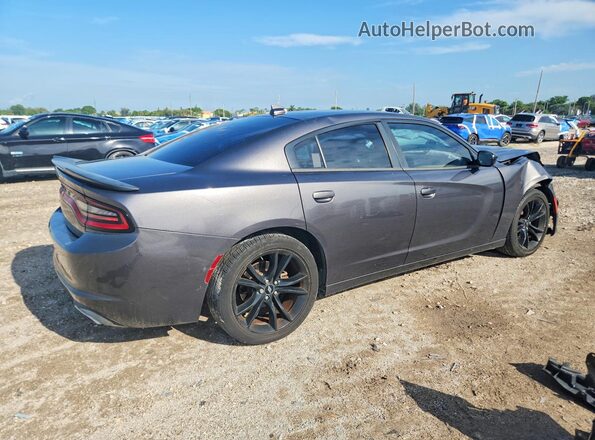 2C3CDXHG7JH210494 2018 DODGE CHARGER Серый Задняя правая четверть