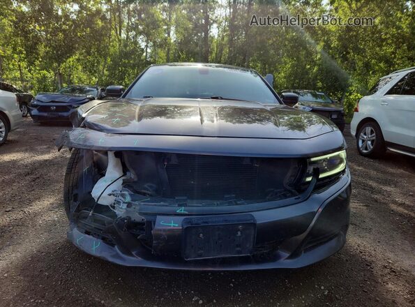 2C3CDXHG7JH246959 2018 DODGE CHARGER Gray წინა ხედი