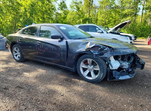 2C3CDXHG7JH246959 2018 DODGE CHARGER Gray წინა მარჯვენა