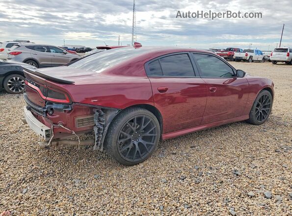 2C3CDXHG7KH737937 2019 DODGE CHARGER Красный Задняя правая четверть