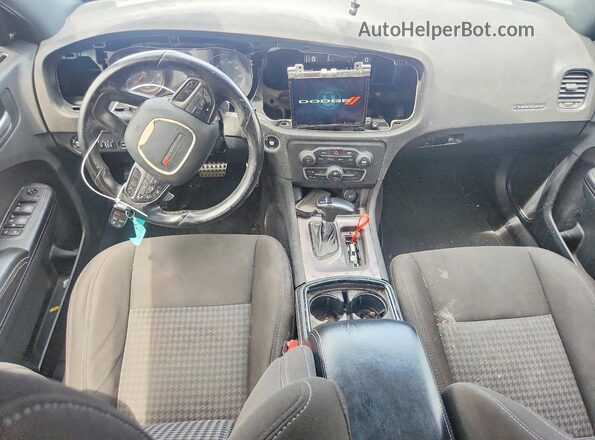 2C3CDXHG7LH187799 2020 DODGE CHARGER Blue Вид панелі приладів