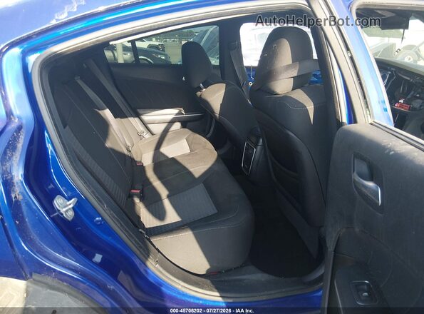 2C3CDXHG7MH530385 2021 DODGE CHARGER Blue VIN կոդի պիտակի տեսք