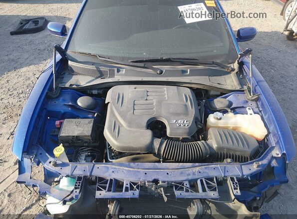 2C3CDXHG7MH530385 2021 DODGE CHARGER Blue Հետևի տեսք