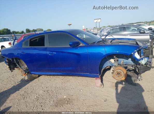 2C3CDXHG7MH530385 2021 DODGE CHARGER Blue 