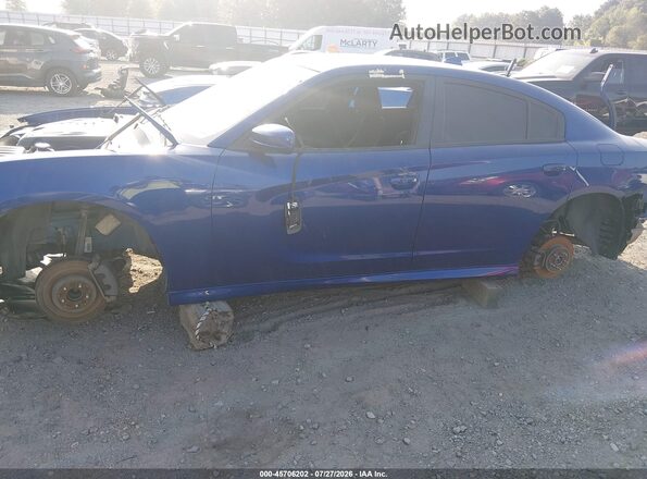 2C3CDXHG7MH530385 2021 DODGE CHARGER Blue 