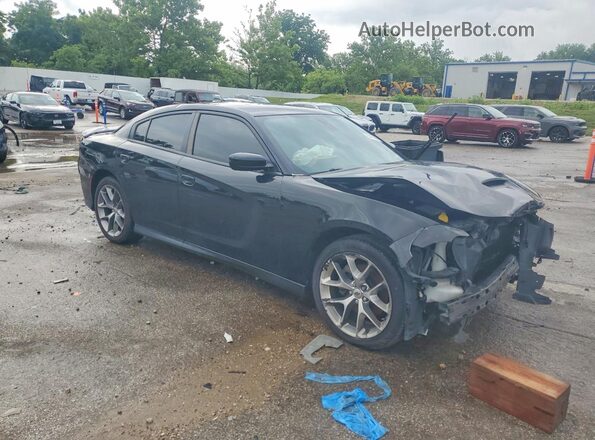 2C3CDXHG7MH666774 2021 DODGE CHARGER Black წინა მარჯვენა