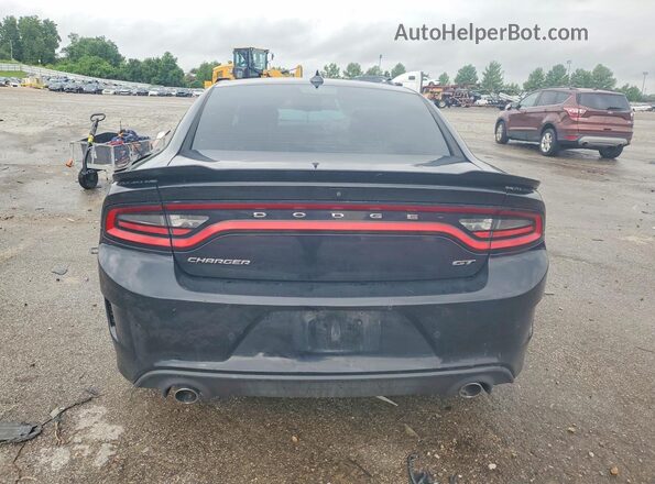 2C3CDXHG7MH666774 2021 DODGE CHARGER Black უკანა ხედი
