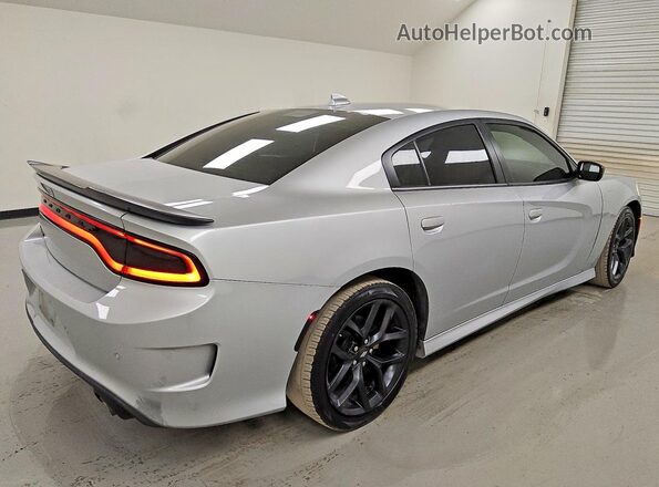 2C3CDXHG7NH183299 2022 DODGE CHARGER Серебряный Задняя правая четверть